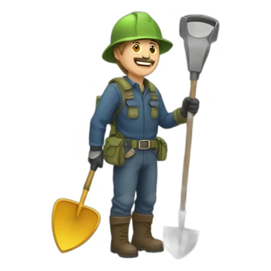 Metal detecting sticker