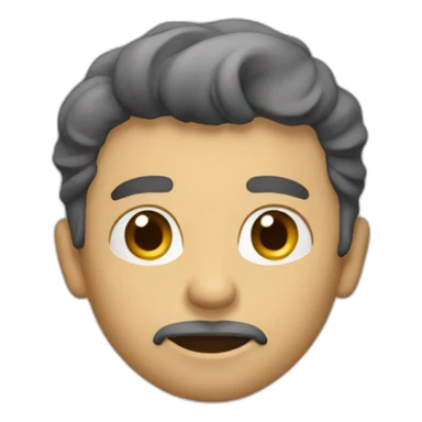 Homme qui fait caca sticker