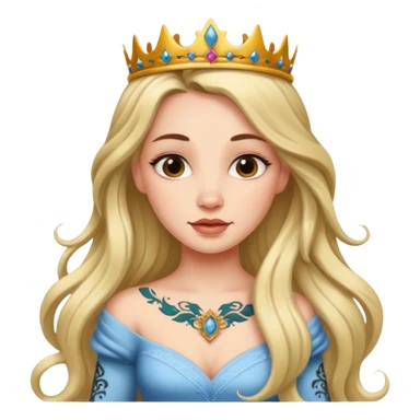 Tattooed princesses sticker