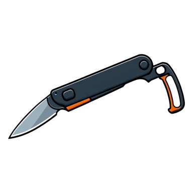 Box cutter with retractable blade, utility knife tool for cutting boxes and packaging sticker