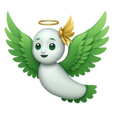 Cash flying away with wings sticker