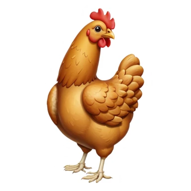 cute chickenleg sticker