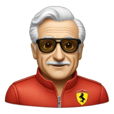 enzo ferrari sticker