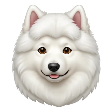 Samoyed dog sticker