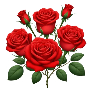 Rosas buquê  sticker