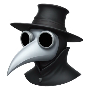 Plague doctor sticker