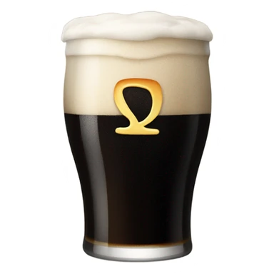 Guinness pint sticker