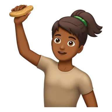 Throwing a Chancla as punishment  sticker