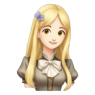 Alice aux pays des merveilles manga sticker