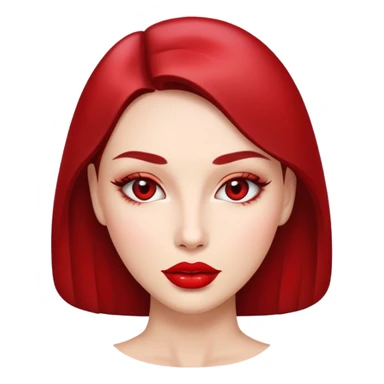 Atractive woman lips sticker
