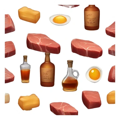 Ron Swanson steak whisky  sticker