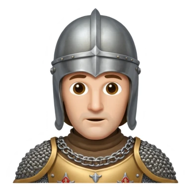 Monty pyton knight with full face covered helmet half body sticker