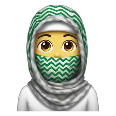 Keffiyeh palestine sticker
