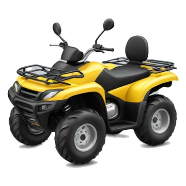 Realistic motor outdoor atv  sticker