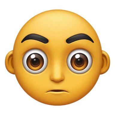 Bombastic side eye sticker