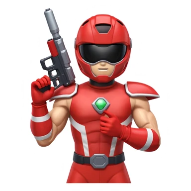 Power Ranger sticker
