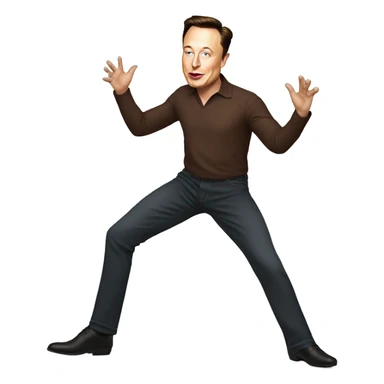 elon musk twerking sticker