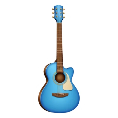 Blue guitar 🎸 sticker