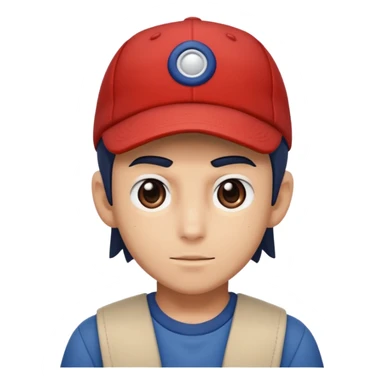 Ash Ketchum sticker