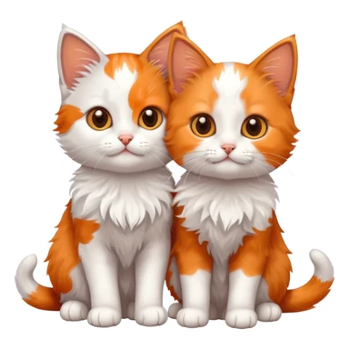 Cute kittens sticker