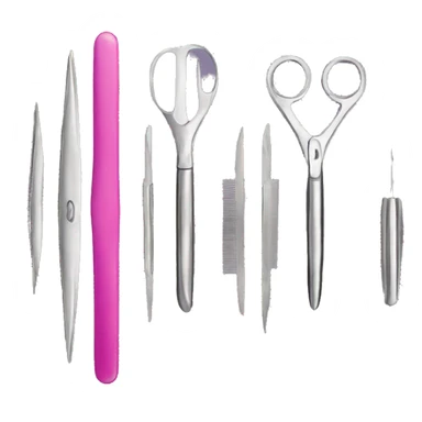 Manicure Set  sticker