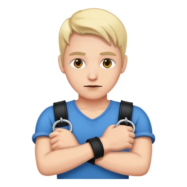 handcuffed person sticker