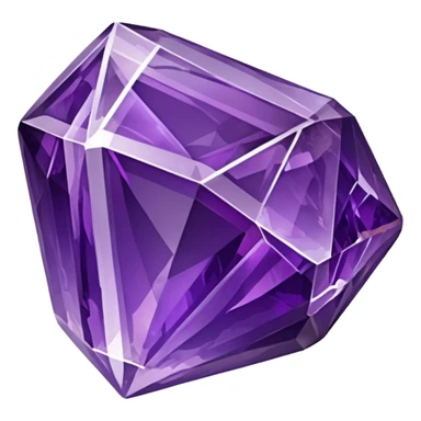make a amethyst rock emoji sticker