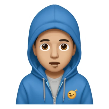 Duki cantando rapero argentino sticker