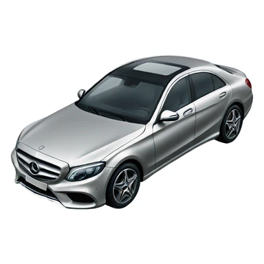 Mercedes car sticker