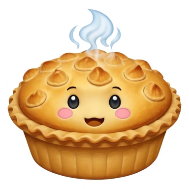 cute pie emoji sticker
