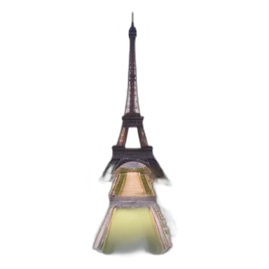 Paris en entier sticker
