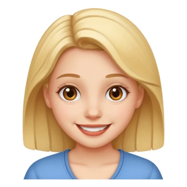 realistic portrait of girl sticker