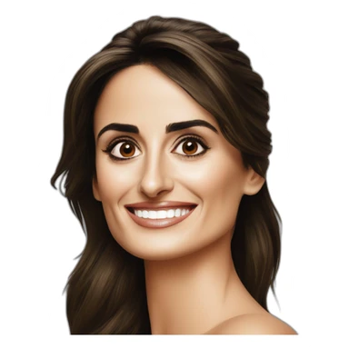 Penélope Cruz sticker