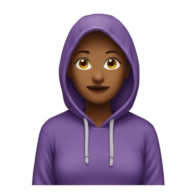 Aunt with a hoodie sticker