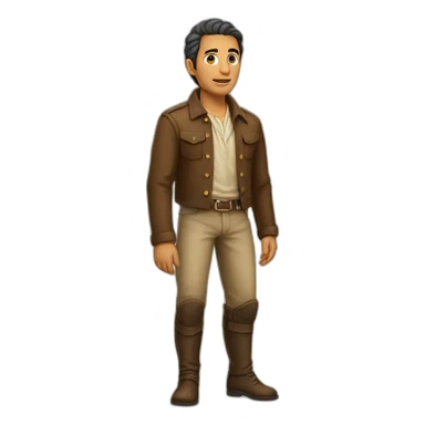 Ramiro cubria standing sticker