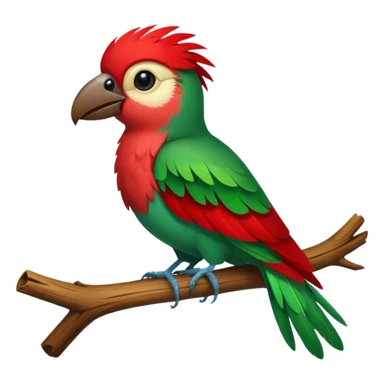 Quetzal bird sticker