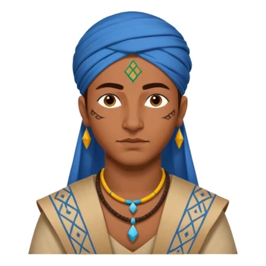 Emoji morrocan amazigh sticker