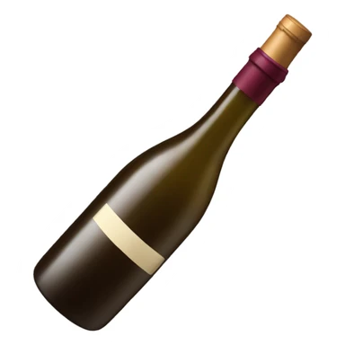 Bottle of wine  sticker