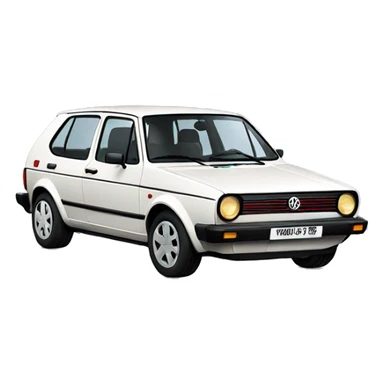 Volkswagen-golf sticker