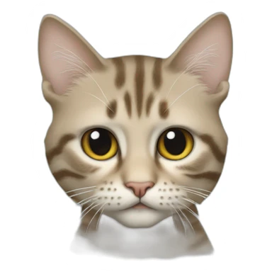 Kurt Cobain the cat sticker