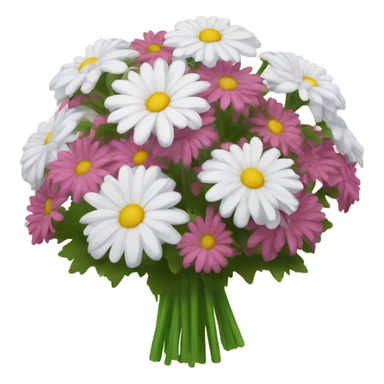 bouquet of chrysanthemums sticker