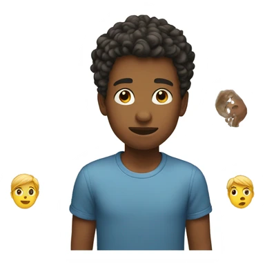 boy  indoors sticker