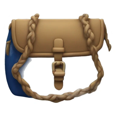 navy blue longchomp bag  sticker