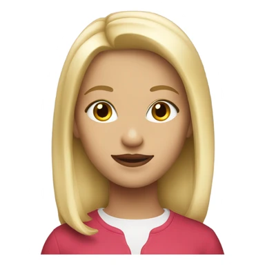 Blond girl in Milan  sticker