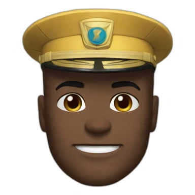 Captain Marvel head sticker