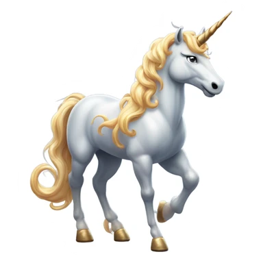 north korean unicorn sticker