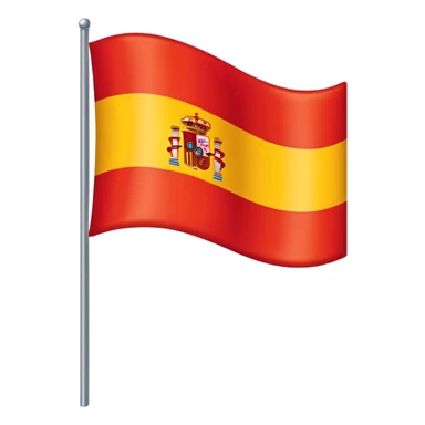 spanish flag sticker