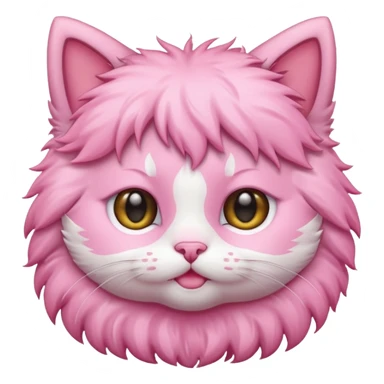 Pink hot cute sticker