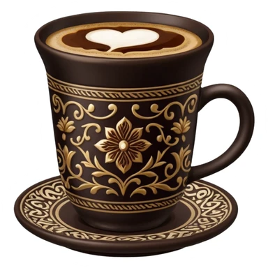 turkish coffe sticker