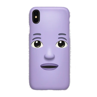 light purple phone case sticker